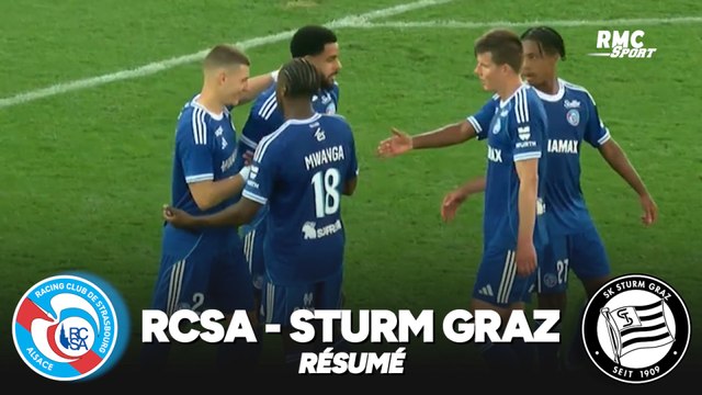 Résumé : Strasbourg s'en sort dans les derniers instants face à Sturm Graz ! (RCSA-Sturm Graz)