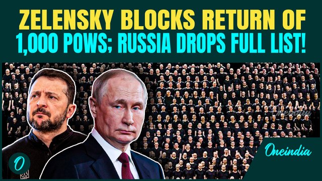 Russia EXPOSES Ukraine's SHOCKING Move! Zelensky REFUSES To Take 1,000 Ukrainian POWs; FULL LIST OUT