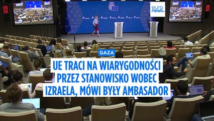 UE traci na wiarygodności przez stanowisko wobec Izraela, mówi były ambasador