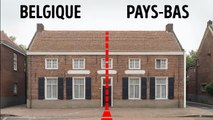 Que se passe-t-il lorsque votre maison est partagée entre la Belgique et les Pays-Bas