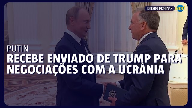 Putin recebe enviado de Trump para negociações com a Ucrânia