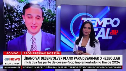 Líbano vai desenvolver plano para desarmar o Hezbollah | TEMPO REAL
