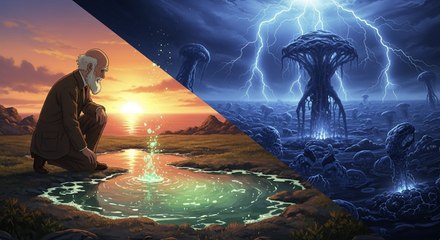 El charco tibio de Darwin: la teoría que anticipó el futuro
