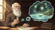 Darwin's warm pond: The theory that anticipated the future