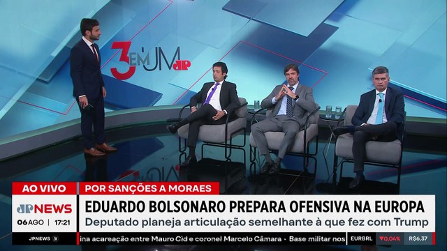 Ghani analisa estratégia de Eduardo Bolsonaro ao buscar ofensivas contra Moraes