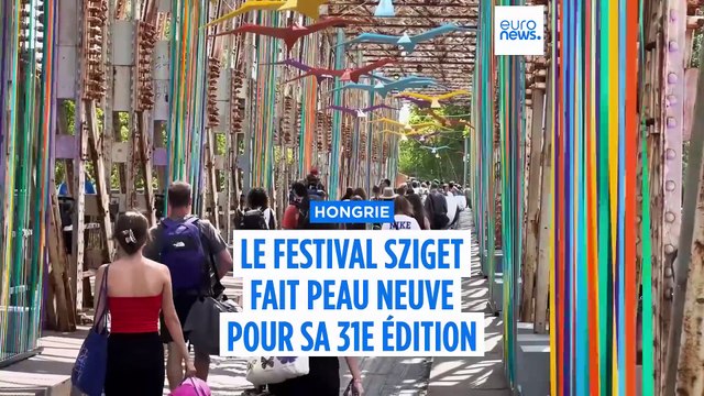 Hongrie : pour sa 31e édition le festival Sziget propose de nouveaux aménagements