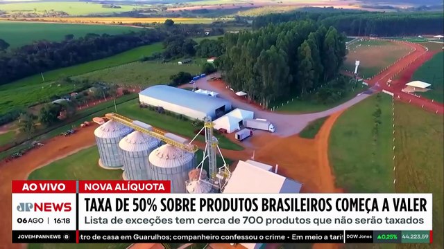 GOVERNO RECORRE À OMC CONTRA TARIFAÇO / STF E PRISÃO DOMICILIAR DE BOLSONARO | 3 EM 1 - 06/08/2025