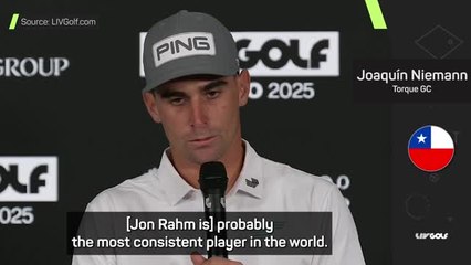 Rahm 'the most consistent player in the world' - Niemann