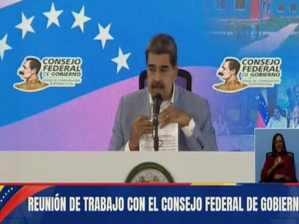Presidente Maduro a los gobernadores y alcaldes: "No sé gobierna con ocurrencias"