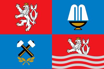 Flag of Karlovy Vary Region. Bendera Daerah Karlovy Vary. Karlovy Vary Region Flag. Flag of Region of Karlovy Vary. Region of Karlovy Vary Flag. Vlajka Karlovarského kraje. Drapeau de la région de Karlovy Vary. Bandeira da região de Karlovy Vary. 卡罗维发利州旗帜