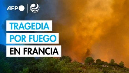 Incendio forestal en Francia deja un muerto y nueve heridos