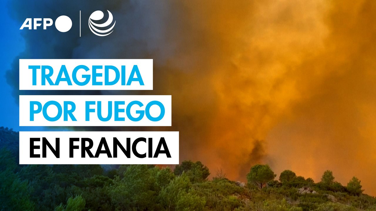 Incendio forestal en Francia deja un muerto y nueve heridos - Vídeo ...