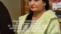 DISPLAY BY FANNA-FI-ALLAH SUFI QAWALI GROUP AT  TURNER SIMS CONCERT HALL, UNIVERSITY OF SOUTHAMPTON on Sunday 22nd June 2025.