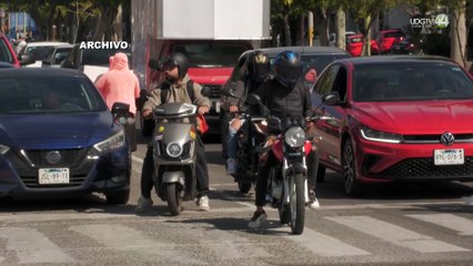 Esposa de motociclista agredido en incidente vial pide justicia