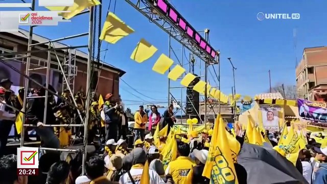 Doria Medina cerrará su campaña electoral en La Paz el 13 de agosto, señala vocero de Unidad