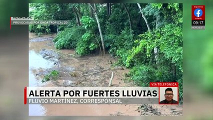 Lluvias de la onda tropical 20 generan inundaciones en varios municipios del sur de Veracruz