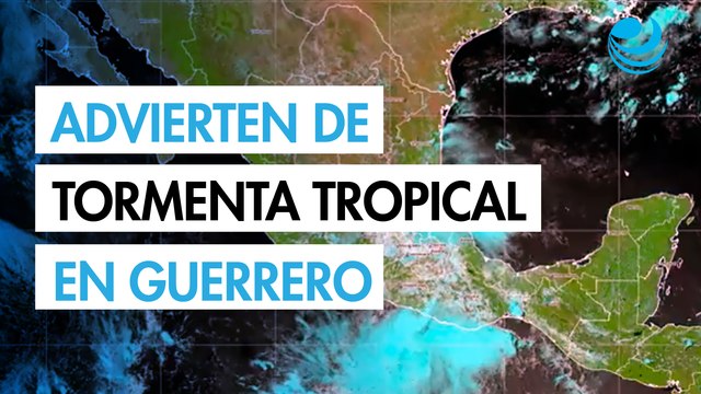 Tormenta tropical Ivo se formó en las costas de Guerrero