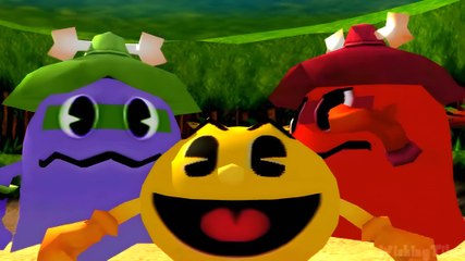 Pac-Man Adventures in Time All Mini Games (PC)