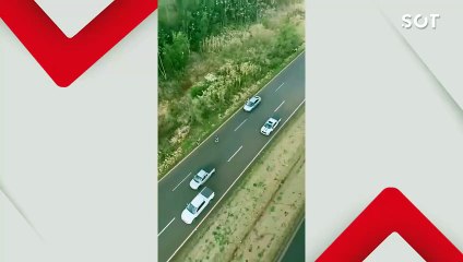 Fuga interrompida: casal é preso com carro roubado a caminho de Toledo