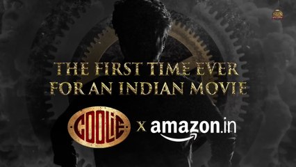 The first time ever for an Indian movie!🔥 ｜ Coolie releasing worldwide August 14th ｜ Sun Pictures
