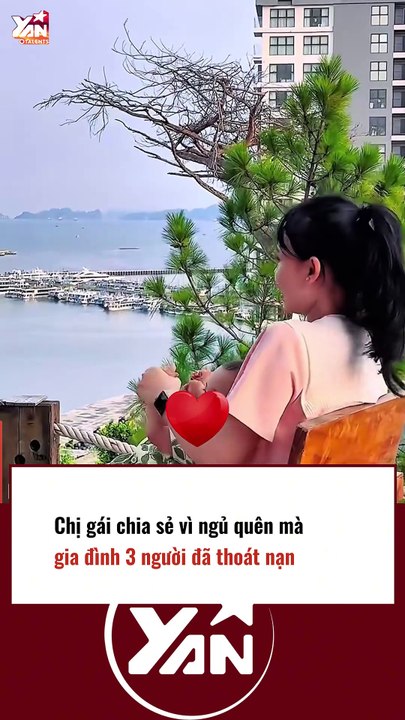 NGỦ QUÊN GIÚP GIA ĐÌNH 3 NGƯỜI THOÁT NẠN