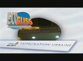 Intégration urbaine d'une patinoire mobile