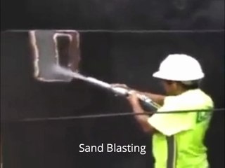 Sand Blasting rust