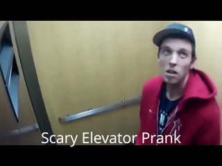 Scary Ghost Elevator Prank
