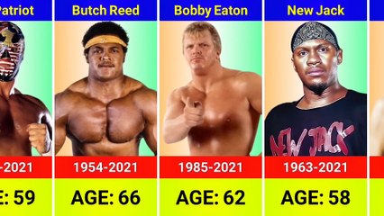 Recent WWE Wrestlers Who Passed Away 💔😢
