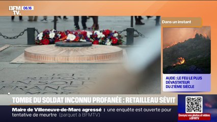 Bruno Retailleau retire le titre de séjour de l'homme qui a allumé une cigarette avec la flamme du soldat inconnu à Paris