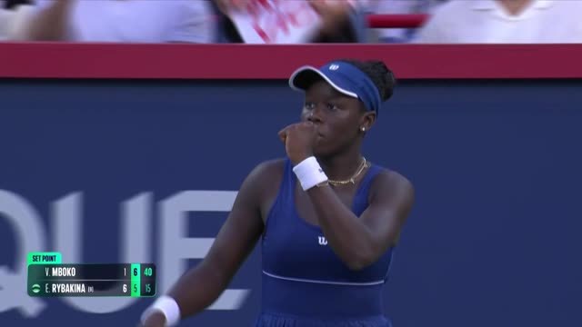 Mboko stuns Rybakina to reach Canadian Open final