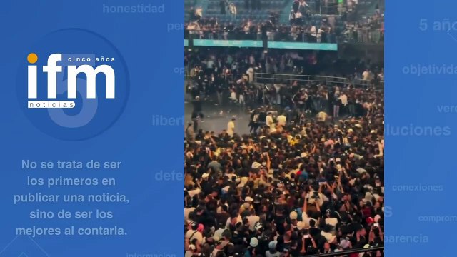 Disturbios en el Movistar Arena dejan al menos un muerto