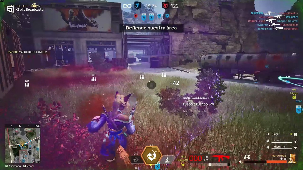 WildAssault Test con Xsplit