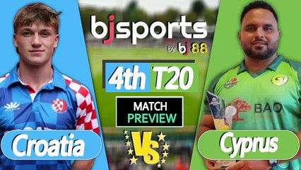 Croatia vs Cyprus | CRO vs CYP 4th T20 Match Preview |