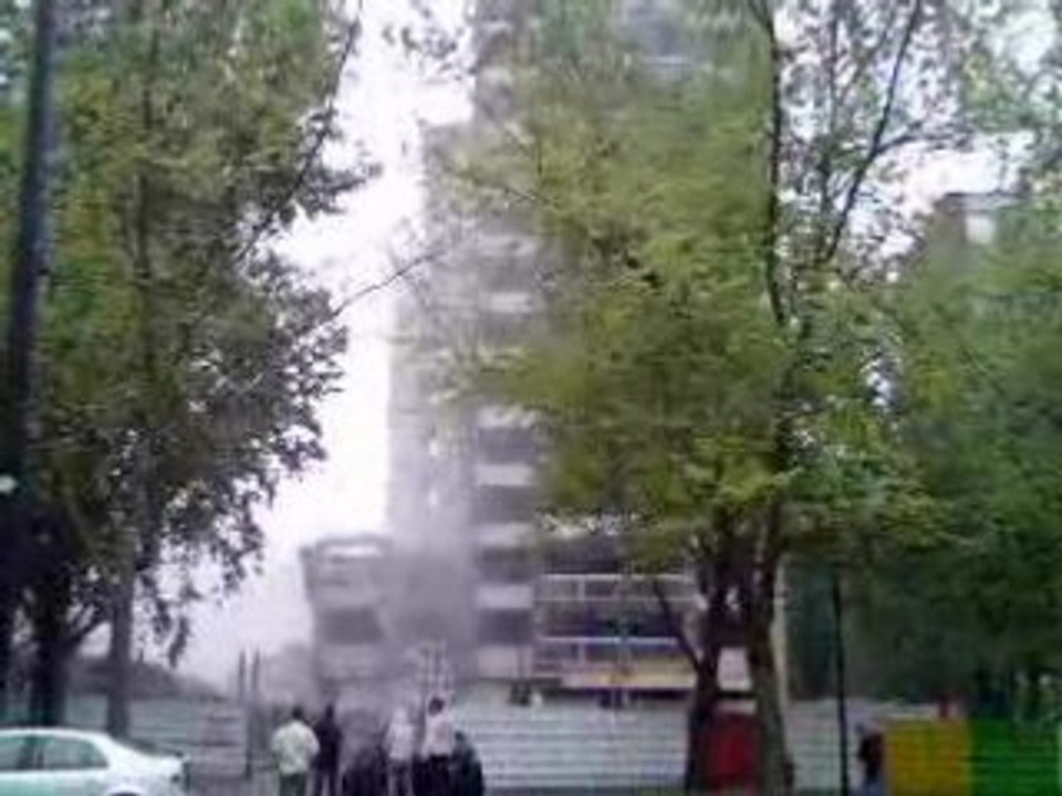demolition de la tour C sur RBX