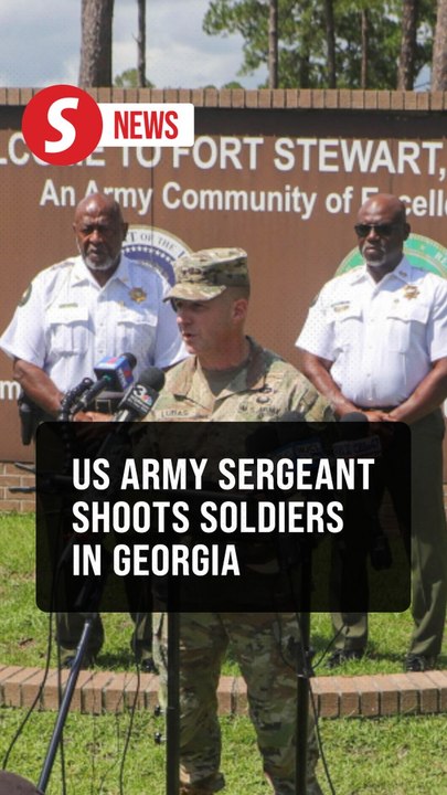 Five US soldiers shot at Georgia base, suspect a male soldier nabbed