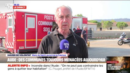 Incendie dans l’Aude: “Il va falloir des années pour reconstruire”, se désole Xavier De Volontat, maire de Saint-Laurent-de-la-Cabrisse