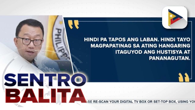 Ilang Kongresista, iginiit na hindi pa tapos ang laban at nanindigan na hindi sila magpapatinag | ulat ni Mela Lesmoras