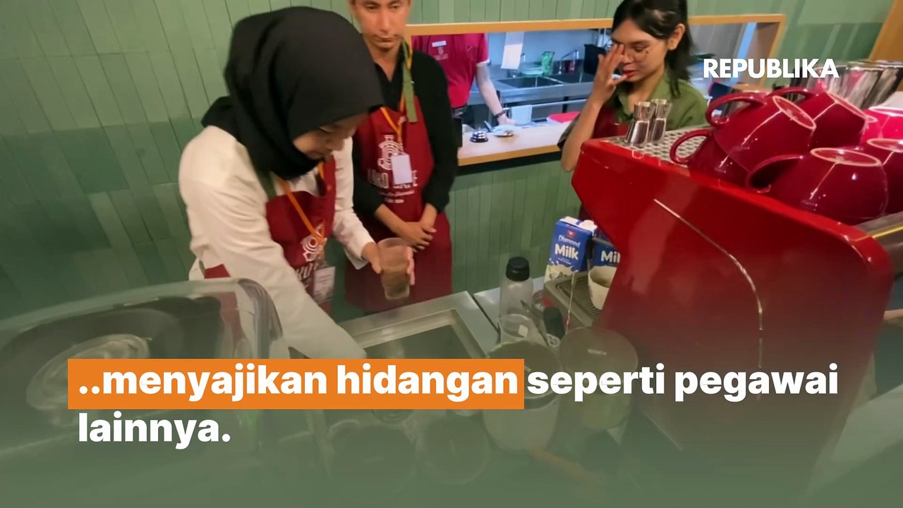 Menjadi Barista, Upaya Membuat Difabel Berdaya
