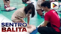 Nasa 200 estudyante sa Cebu City, sumailalim sa training pagdating sa basic life support; tamang pag-CPR, kabilang sa mga itinuro