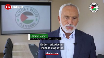 Filistin’e Destek Platformu Dönem Başkanı Mehmet Güney