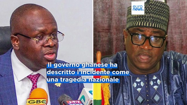 Ghana, elicottero si schianta in una foresta: morti i ministri della Difesa e dell'Ambiente e altre sei persone