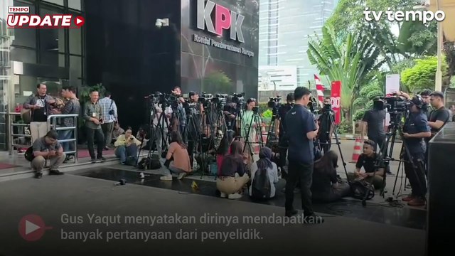 Kata Eks Menag Yaqut Usai Diperiksa KPK soal Kasus Kuota Haji