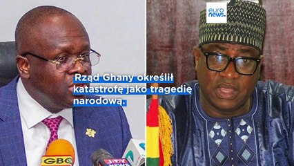 Katastrofa śmigłowca wojskowego: zginęli przedstawiciele rządu Ghany