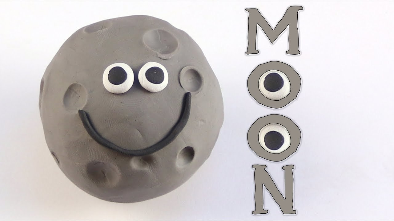 Let’s Learn How To Make Planet Moon With Play Doh | DIY Planet Craft For Kids | Fun Learning Videos