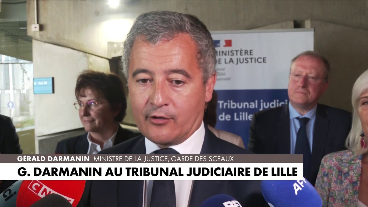 Gérald Darmanin : «Il n’y a jamaiseu  autant de peines prononcées»