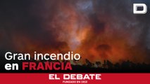 Francia se enfrenta a un incendio de magnitud «inédita» que deja un muerto y 16.000 hectáreas quemadas