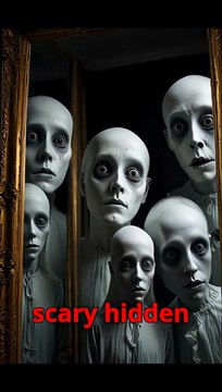 I Uncovered a Secret Mirror in Our 1911 Home…What It Revealed at 3_30 Will Haunt You #shorts #short