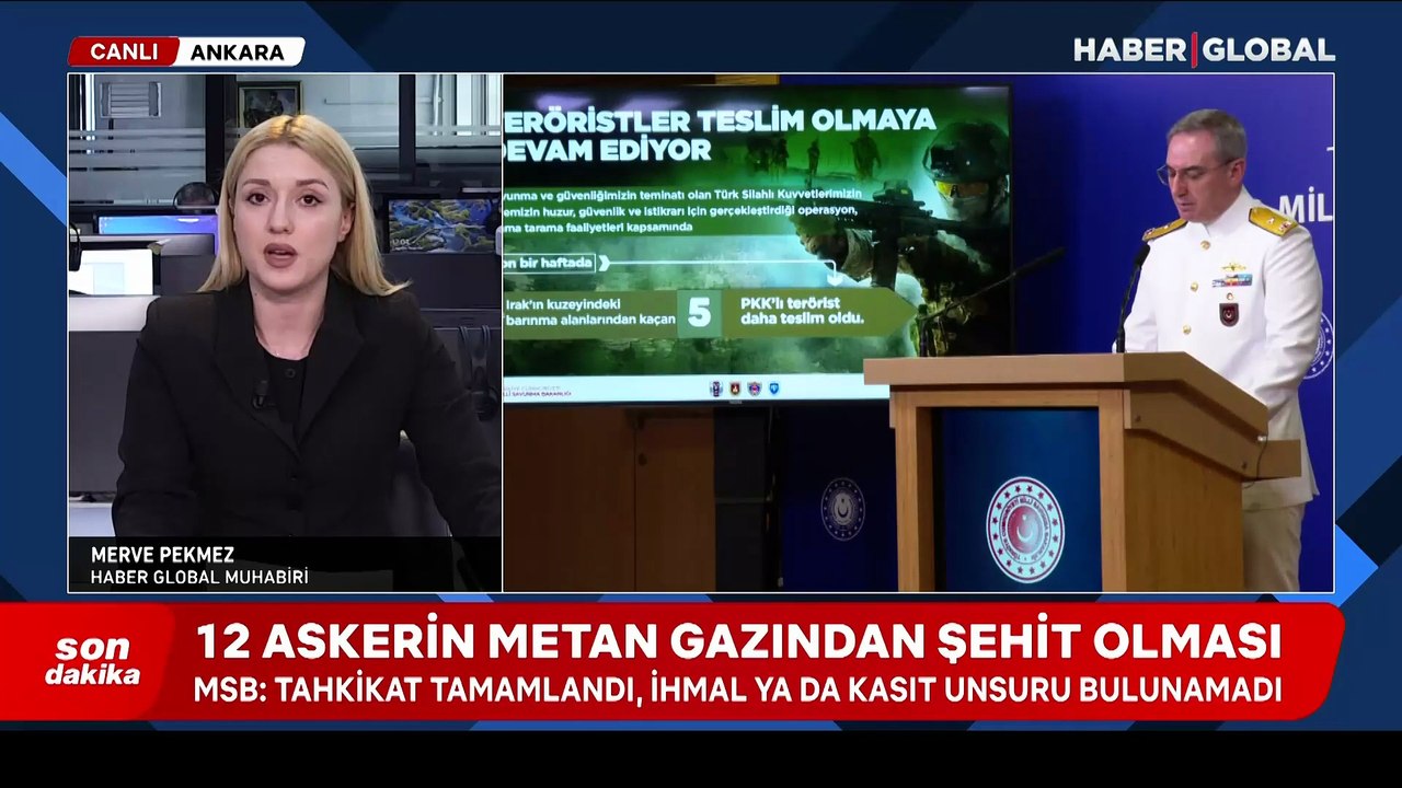 Metan gazına maruz kalan 12 asker şehit olmuştu... MSB tahkikat sonucunu açıkladı