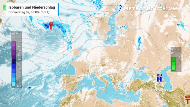 Ein Tropensturm nähert sich Europa! Er könnte unser Wetter ganz schön durcheinander wirbeln!